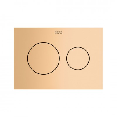 Roca PS3 przycisk spłukujący do WC złoto różowe A8902233RG