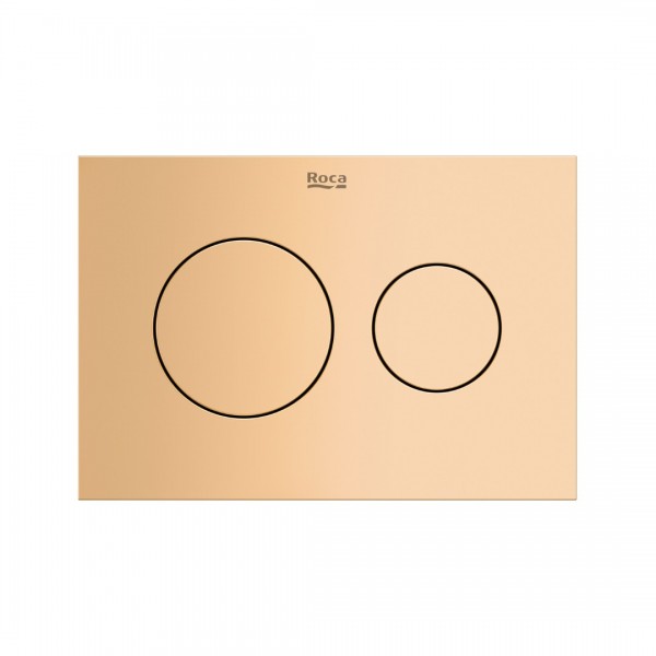 Roca PS3 przycisk spłukujący do WC złoto różowe A8902233RG