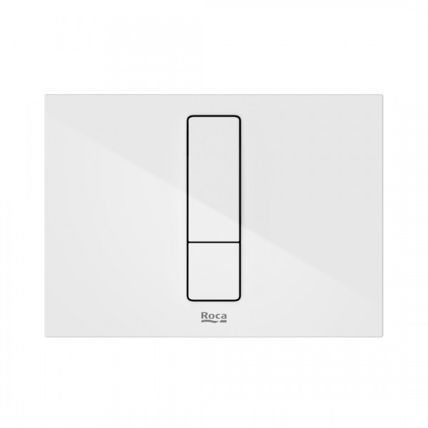 Roca PS4 przycisk spłukujący do WC biały połysk A890221300