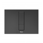 Roca PS4 przycisk spłukujący do WC brushed titanium black A8902213NM