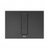 Roca PS4 przycisk spłukujący do WC brushed titanium black A8902213NM