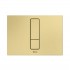 Roca PS4 przycisk spłukujący do WC złoty szczotkowany A8902213VA