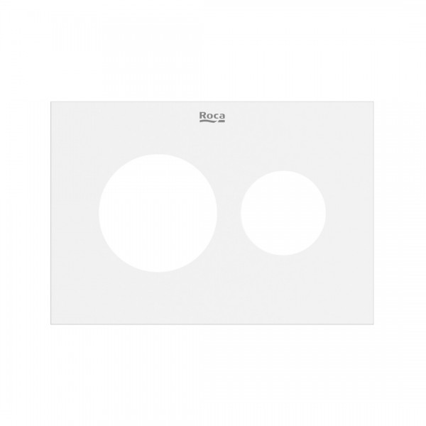 Roca PS3 panel przycisku do WC biały połysk A890523300