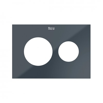 Roca PS3 panel przycisku do WC szklany antracyt A8905233AA