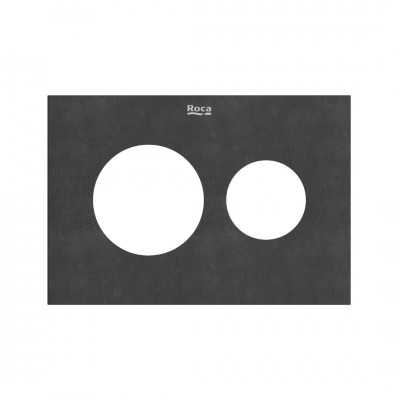 Roca PS3 panel przycisku do WC ceramiczny czarny A8905233EE
