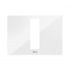 Roca PS4 panel przycisku do WC szklany biały A890521399