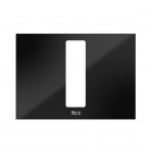 Roca PS3 panel przycisku do WC szklany czarny A890521388
