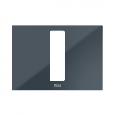 Roca PS4 panel przycisku do WC szklany antracyt A8905213AA
