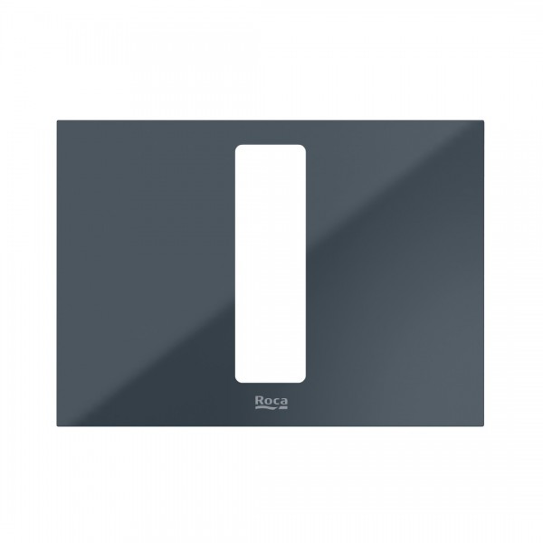 Roca PS4 panel przycisku do WC szklany antracyt A8905213AA