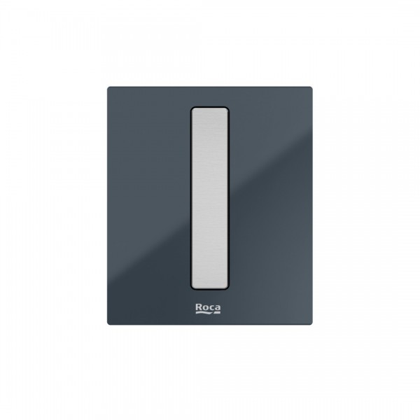 Roca PS przycisk spłukujący do pisuaru szklany antracyt/stal nierdzewna A89034014A