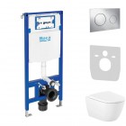 Roca Duplo Ona Vortex zestaw podtynkowy 5w1 przycisk chrom połysk 67360