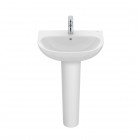 Roca Victoria umywalka ścienna 56x46 cm biała A325V02000