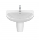 Roca Victoria umywalka ścienna 65x49 cm biała A325V01000