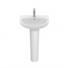 Roca Victoria umywalka ścienna 52x42,5 cm biała A325V03000