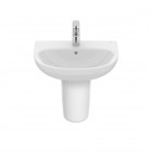 Roca Victoria umywalka ścienna 52x42,5 cm biała A325V03000