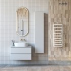 Oltens Vernal szafka 160 cm boczna wisząca szary mat 61000700