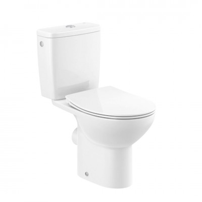 Roca Victoria miska WC Rimless do kompaktu biała A342V03000