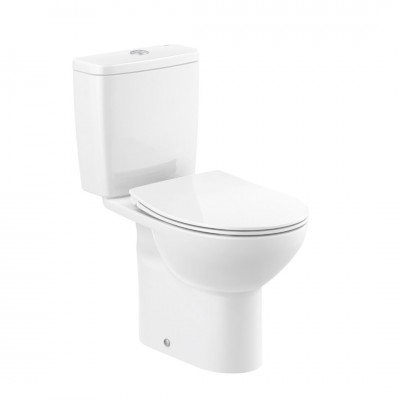 Roca Victoria miska WC Rimless do kompaktu biała A342V04000