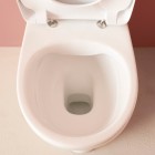 Roca Victoria miska WC Rimless do kompaktu przyścienna biała A342V05000