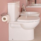 Roca Victoria miska WC Rimless do kompaktu przyścienna biała A342V05000