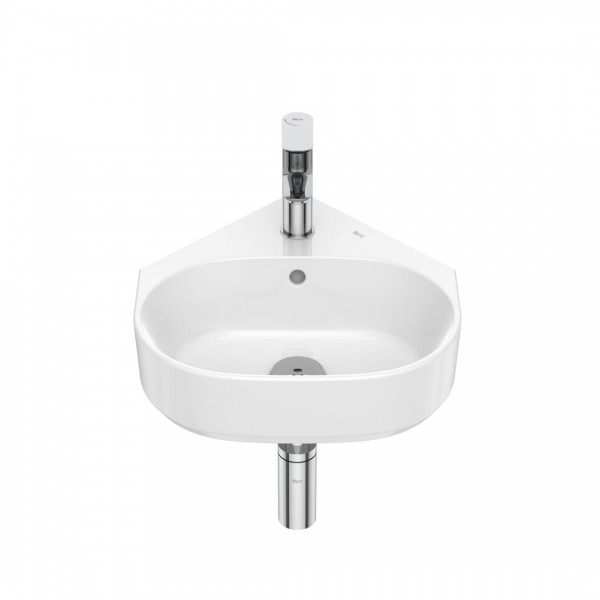 Roca Gap umywalka ścienna 40x44 cm narożna biała A3270YY000