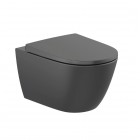 Roca Ona miska WC wisząca Rimless Vortex czarny mat A34668C080