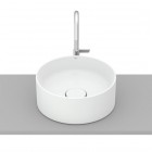 Roca Terra umywalka okrągła 30 cm nablatowa biała A32787U000