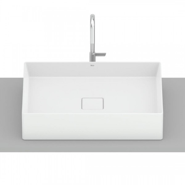 Roca Terra umywalka nablatowa 51x36 cm prostokątna biały mat A32787Z620