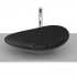 Roca Ohtake umywalka nablatowa 62,5x38,5 cm czarny mat A327A1P080
