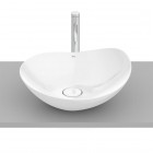 Roca Ohtake umywalka nablatowa 47x40,5 cm biały połysk A327A1N000