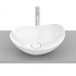 Roca Ohtake umywalka nablatowa 47x40,5 cm biały połysk A327A1N000