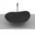 Roca Ohtake umywalka nablatowa 47x40,5 cm czarny mat A327A1N080