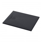 Ronal Calce brodzik prostokątny 90x70 cm konglomeratowy antracyt W31AS09007017