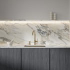 Omnires Y bateria kuchenna stojąca mosiądz szczotkowany Y1251BSB