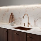 Omnires Y bateria kuchenna stojąca miedź szczotkowana Y1251CPB