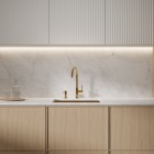 Omnires Y bateria kuchenna stojąca złoty połysk Y1251GL