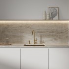 Omnires Y bateria kuchenna stojąca złoty szczotkowany Y1251GLB