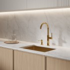 Omnires Tula bateria kuchenna stojąca złoty połysk TL6050GL