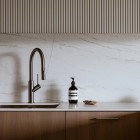 Omnires Bend bateria kuchenna stojąca z wyciąganą wylewką grafit BE6455GR