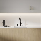 Omnires Tula bateria kuchenna stojąca czarny półpołysk TL6050BL