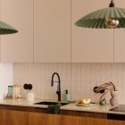 Omnires Vita bateria kuchenna z wyciąganą wylewką czarny półpołysk VI6350BLBL