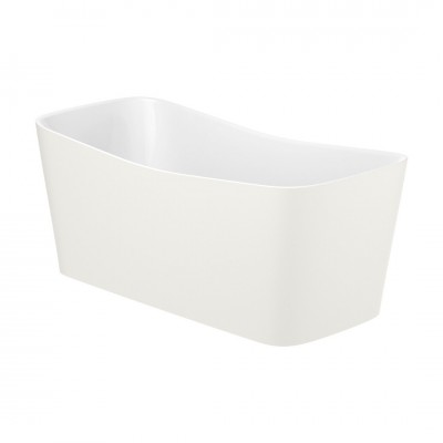 Roca Maui Square wanna wolnostojąca 155x70 cm beżowy/biały połysk A2485020B0