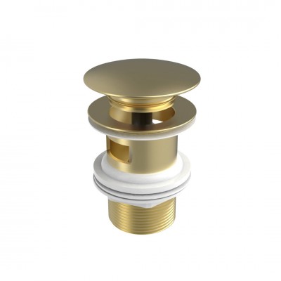 Roca korek do umywalki klik klak złoty szczotkowany A5054015VA