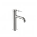 Roca Ona bateria umywalkowa stojąca Cold Start z korkiem stal szczotkowana A5A3A9ESM0