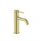 Roca Ona bateria umywalkowa stojąca Cold Start z korkiem złoty szczotkowany A5A3A9EVA0