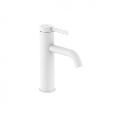 Roca Ona bateria umywalkowa stojąca Cold Start z korkiem biały mat A5A3A9EB00