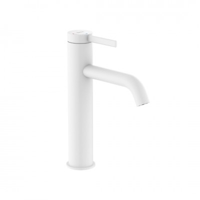 Roca Ona bateria umywalkowa stojąca Cold Start z korkiem biały mat A5A3C9EB00