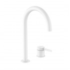 Roca Ona bateria umywalkowa wysoka stojąca z korkiem biały mat A5A389EB00