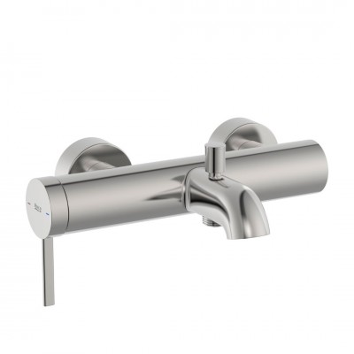 Roca Ona bateria wannowa ścienna stal szczotkowana A5A029ESM0 Roca Ona bateria wannowa ścienna stal szczotkowana A5A029ESM0