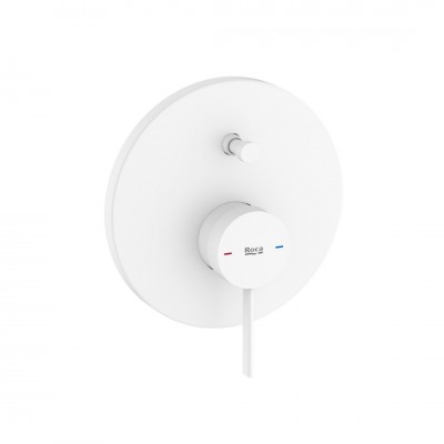 Roca Ona bateria wannowo-prysznicowa podtynkowa biały mat A5A0B9EB00 Roca Ona bateria wannowo-prysznicowa podtynkowa biały mat A5A0B9EB00